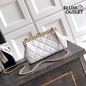 Clutch Pearly Hellbeige 20 cm
