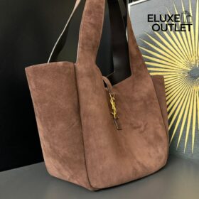 BEA in suede caramel cognac 50 cm