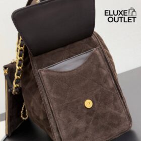 25 Dunkelbraun/Gold 40 cm