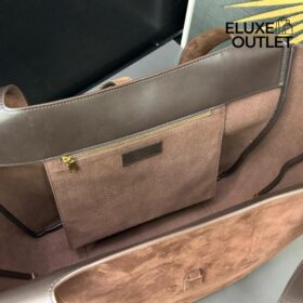 BEA in suede caramel cognac 50 cm