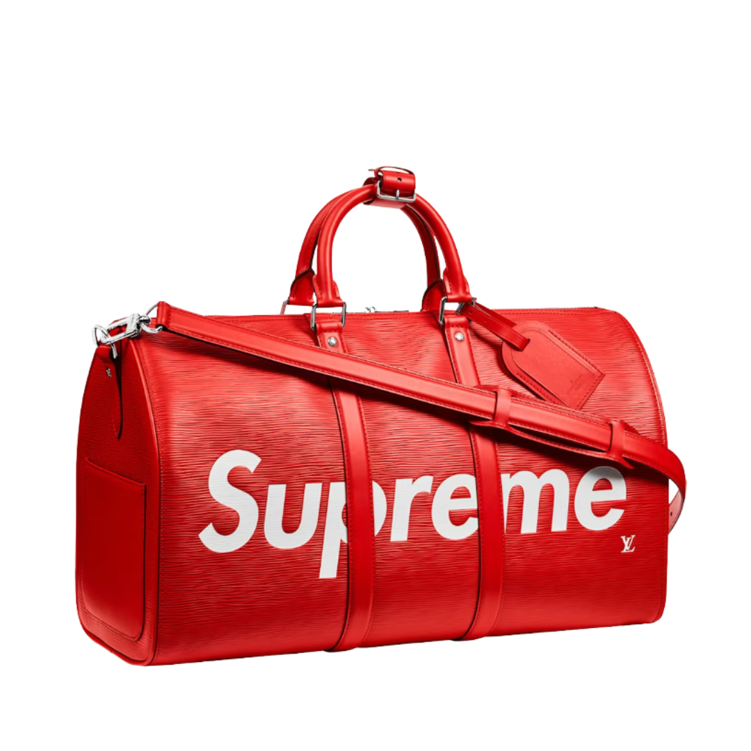 Supreme Keepall 45 Bandouliere Rot