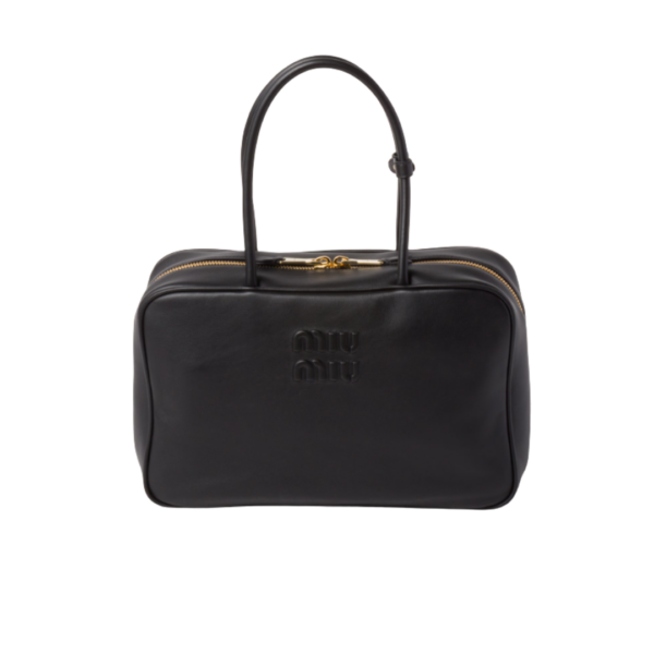 Leder Beau Schwarz 34cm
