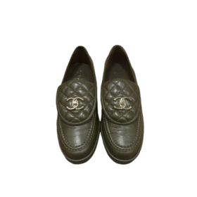 Khakigrün Loafer