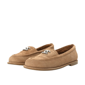 Suede Beige/Silber