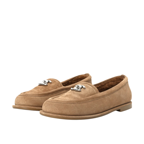 Suede Beige/Silber