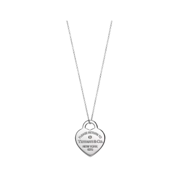 Herzanhänger aus Sterlingsilber