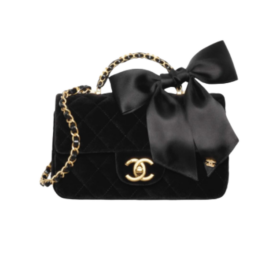 Mini Flap Bag mit Schleife 13cm