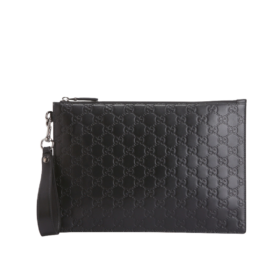 GG Emblem Pouch Schwarz 30.5 cm