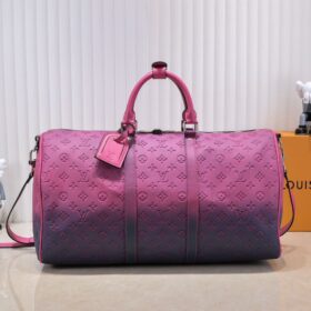 Keepall Rosa/Blauer Farbverlauf 50 cm