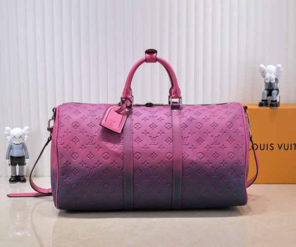 Keepall Rosa/Blauer Farbverlauf 50 cm