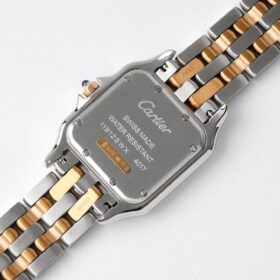 Panthère rosegold/silber 22 mm