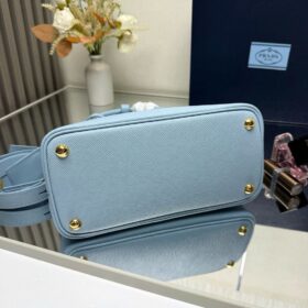 Double Saffiano Astralblau 25 cm
