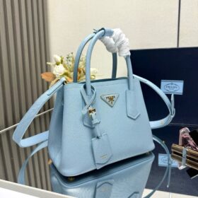 Double Saffiano Astralblau 25 cm