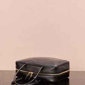 Leder Beau Schwarz 34cm