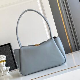 Darling Lederschultertasche Opalin 28cm