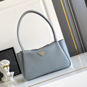 Darling Lederschultertasche Opalin 28cm