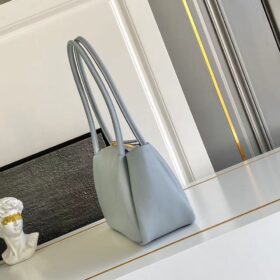 Darling Lederschultertasche Opalin 28cm