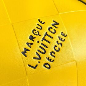 Keepall 50 Damier Scuba Yellow