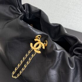 Hobo Schwarz/Gold 37 cm