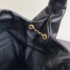 Hobo Schwarz/Gold 37 cm