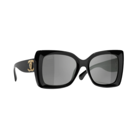 Square Acetate Schwarz