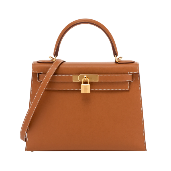 Kelly Epsom Gold 28 cm
