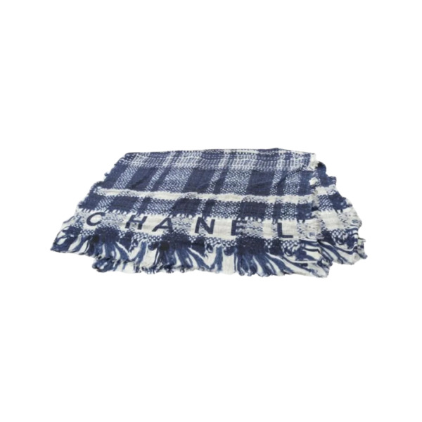 Silk Scarf Dunkelblau