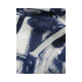 Silk Scarf Dunkelblau