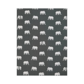 Elephant-Print Grau