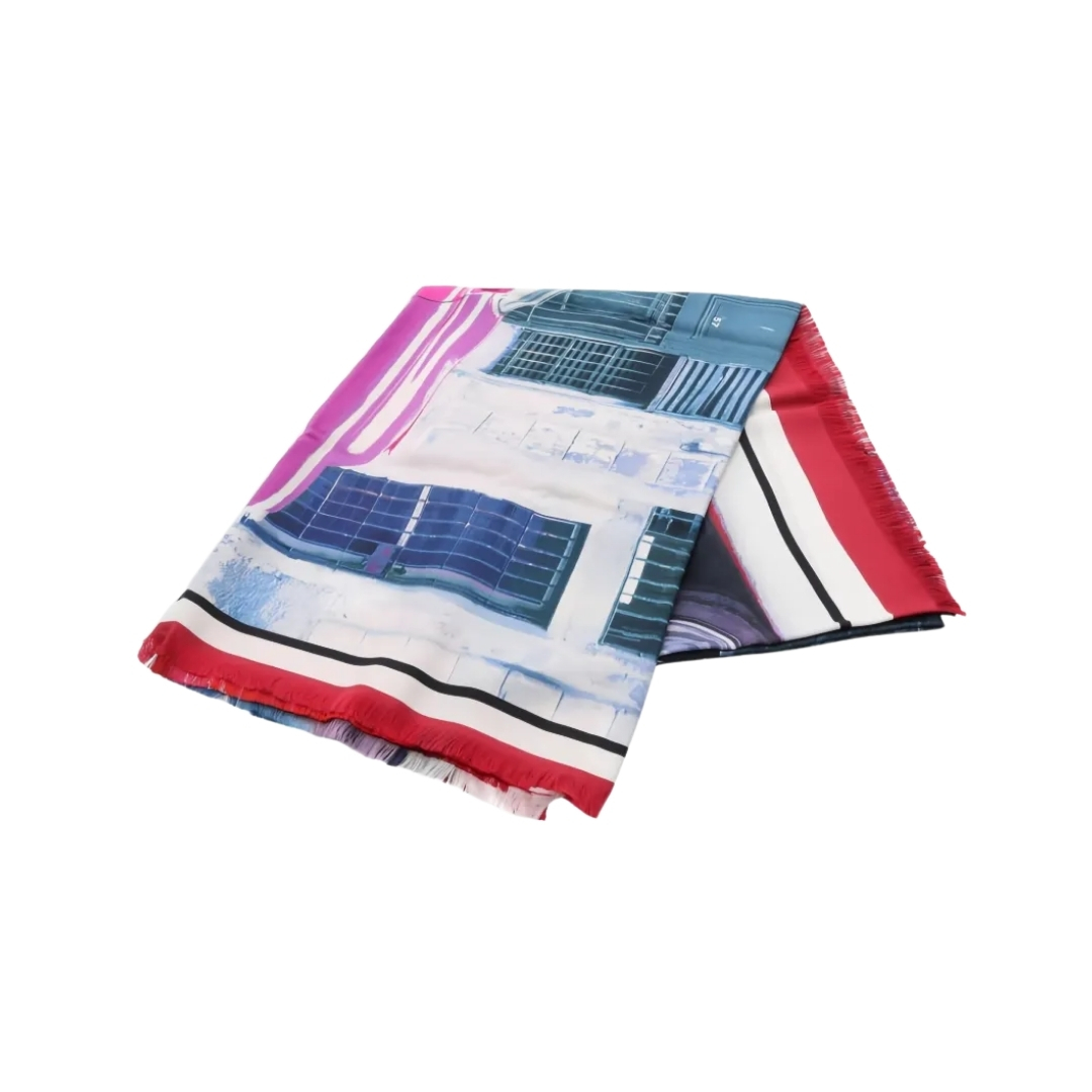 Print Shawl Mehrfarbig