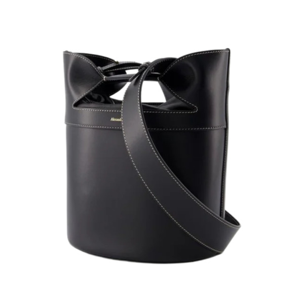 Beuteltasche Schwarz 15.5 cm