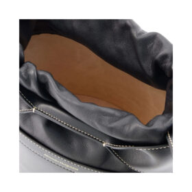 Beuteltasche Schwarz 15.5 cm