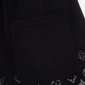 Monogram Gradient Shorts Schwarz