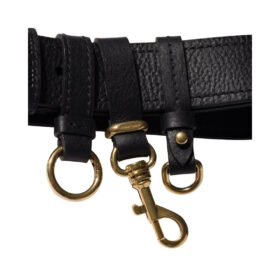 Leather Schwarz  3.5 cm