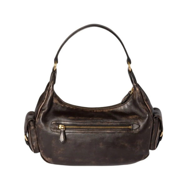 Pocket Shoulder Braun 32 cm