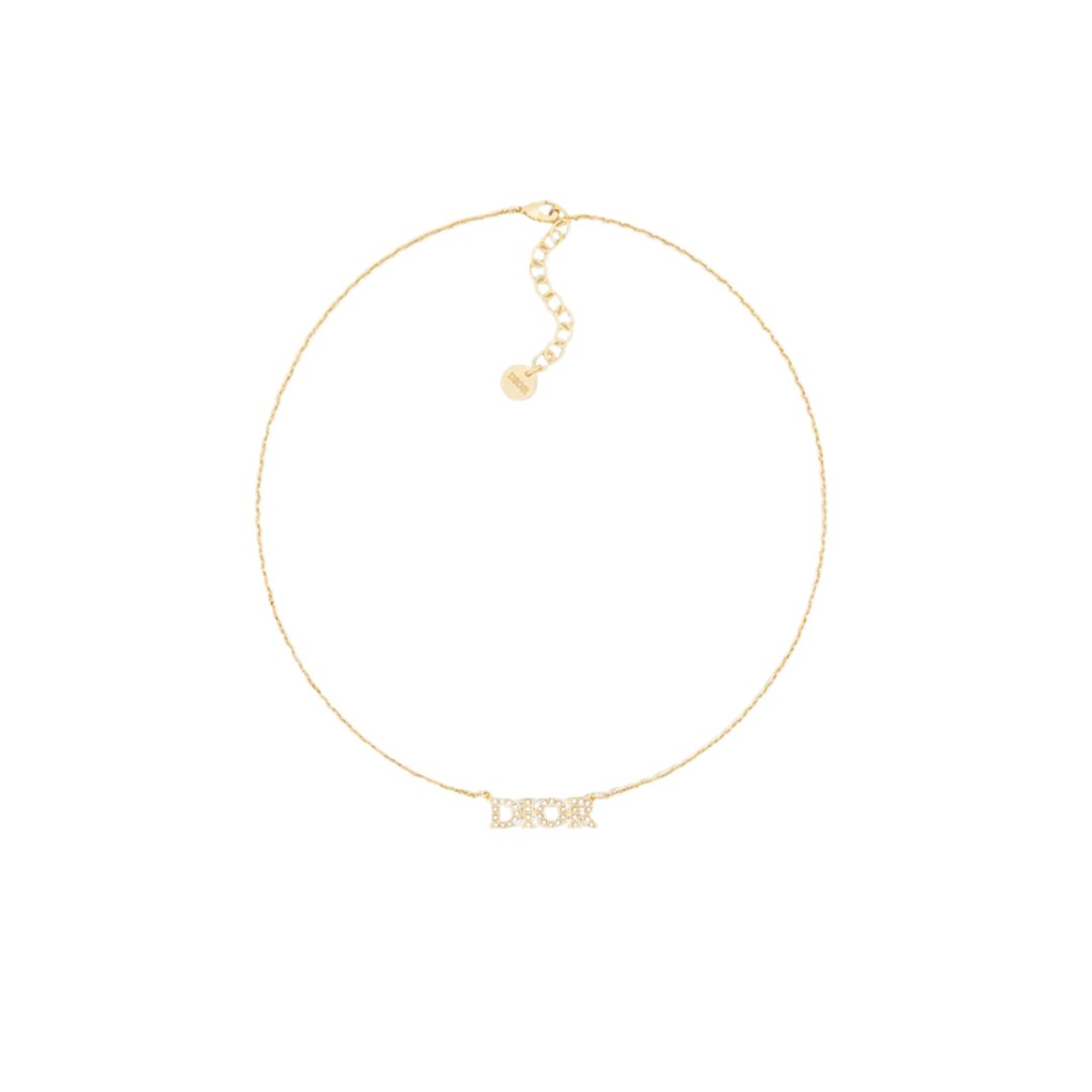 Revolution-Halskette mit Gold-Finish