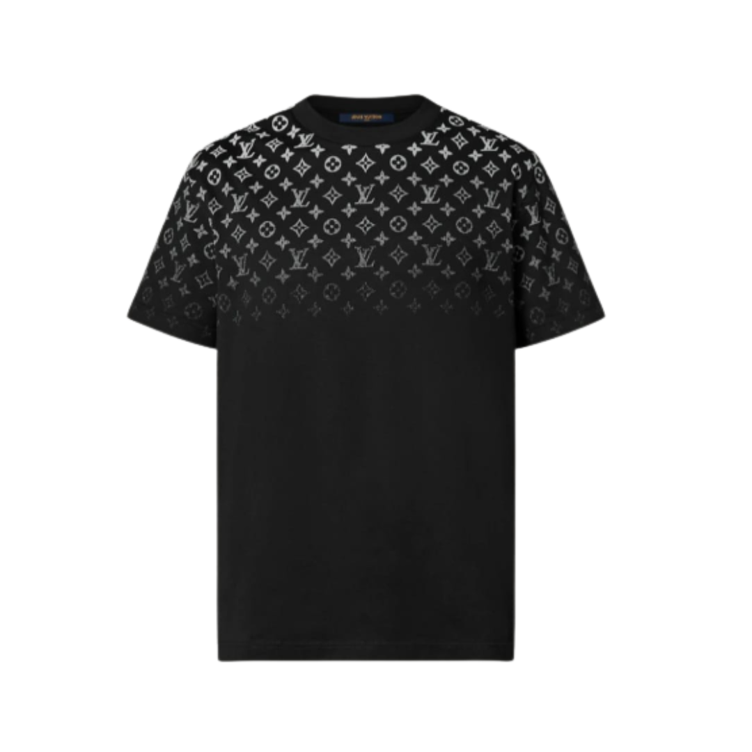 Gradient Baumwoll-T-Shirt