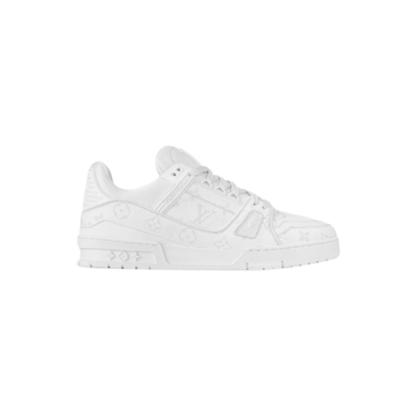 Trainer-Sneaker in Weiß