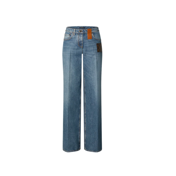 Jeans mit hoher Taille