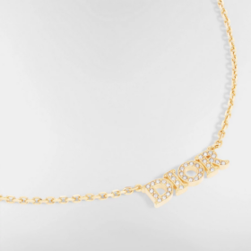 Revolution-Halskette mit Gold-Finish