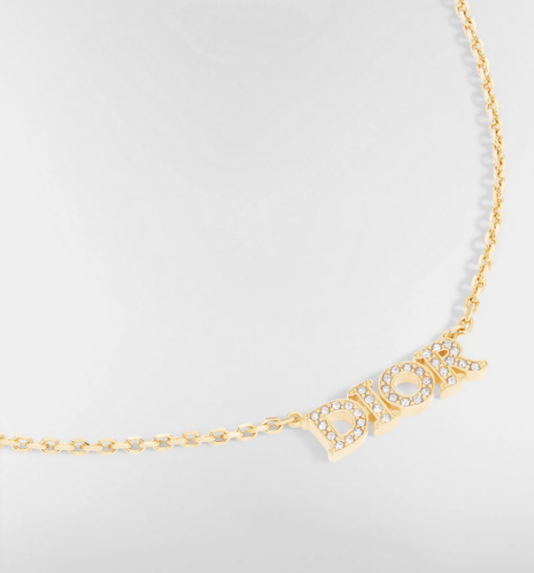 Revolution-Halskette mit Gold-Finish