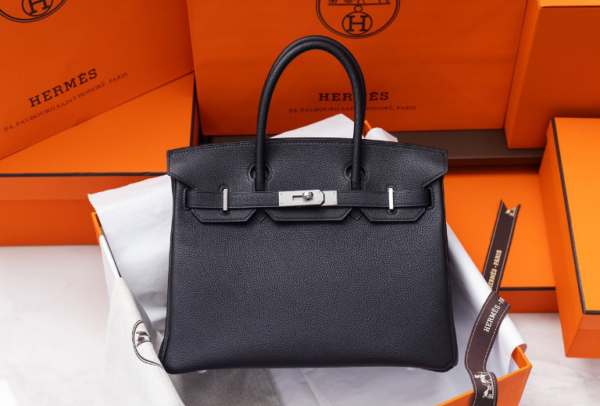 Birkin 40 Togo Schwarz 40 cm