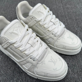 Trainer-Sneaker in Weiß