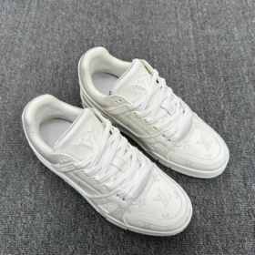 Trainer-Sneaker in Weiß