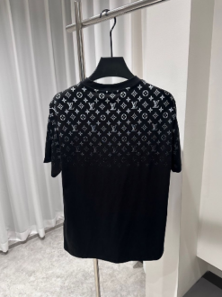 Gradient Baumwoll-T-Shirt
