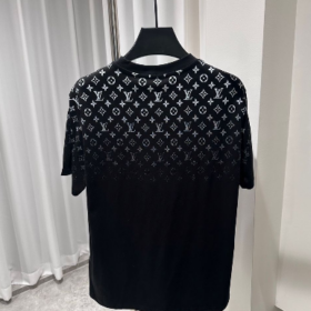Gradient Baumwoll-T-Shirt