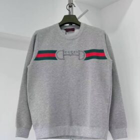 Sweatshirt mit Aufdruck Grau