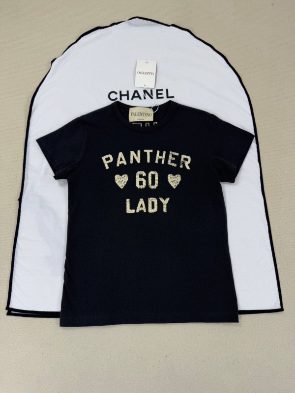 Panther-lady T-Shirt Dunkelgrau