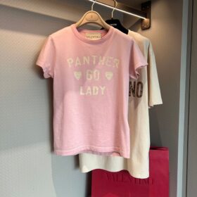 Panther-lady T-Shirt  Rosa