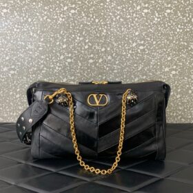 Panthea Chevron Schwarz 33 cm